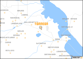 map of Torreón