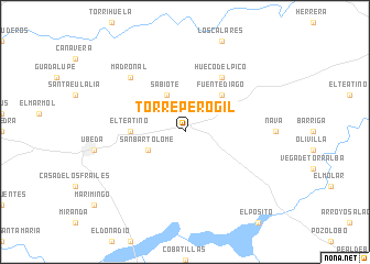 map of Torreperogil