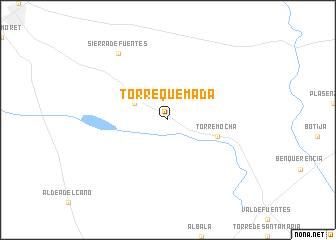 map of Torrequemada