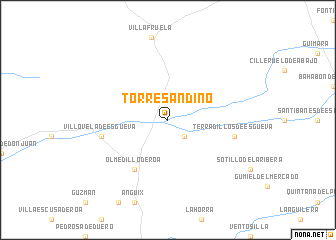 map of Torresandino