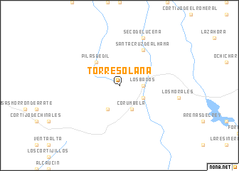 map of Torresolana