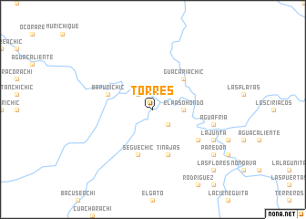 map of Torres