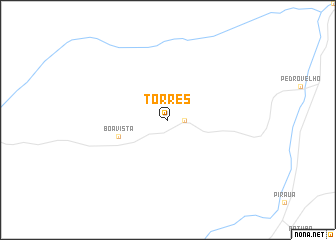 map of Tôrres