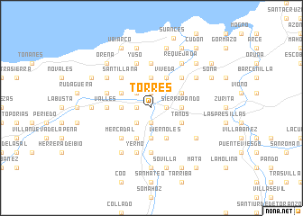 map of Torres