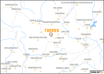 map of Torres