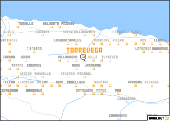 map of Torrevega