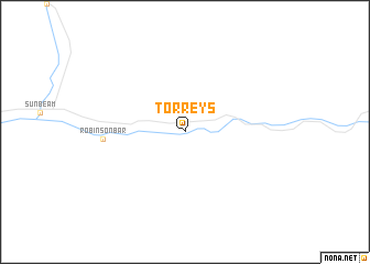 map of Torreys