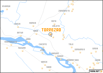 map of Torrezão