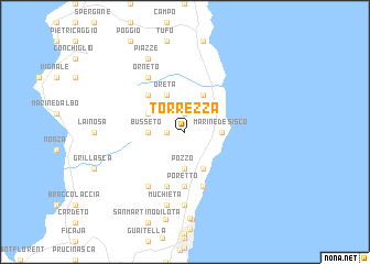 map of Torrezza