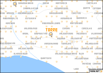 map of Torre