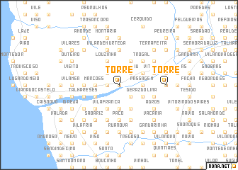 map of Torre