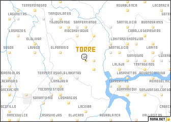 map of Torre