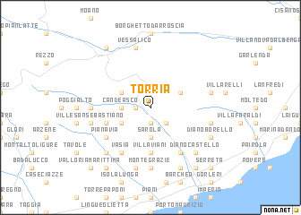 map of Torria