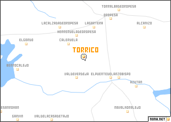 map of Torrico