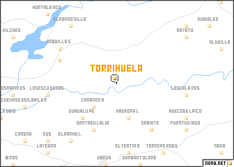 map of Torrihuela