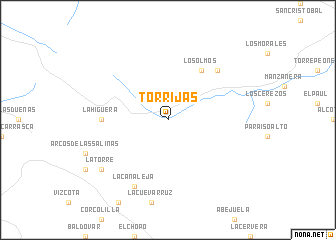 map of Torrijas