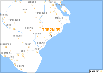 map of Torrijos