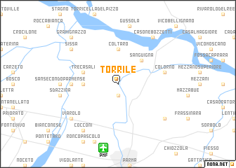 map of Torrile