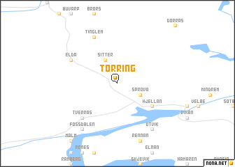 map of Tørring