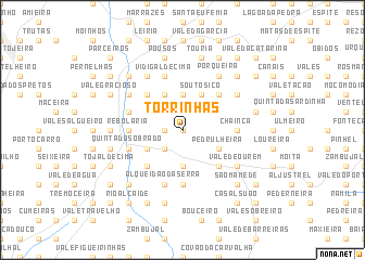 map of Torrinhas