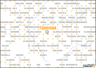 map of Torrinha