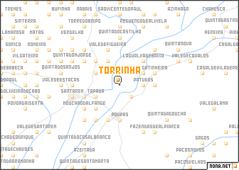 map of Torrinha