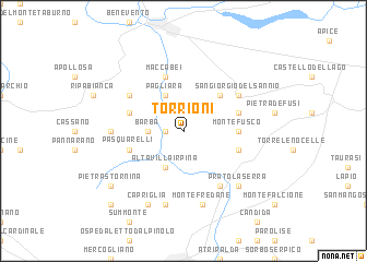 map of Torrioni