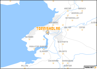 map of Torrisholme