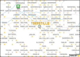 map of Torrotillo