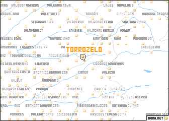 map of Torrozelo