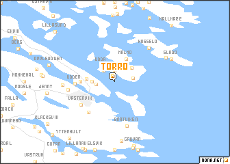 map of Torrö