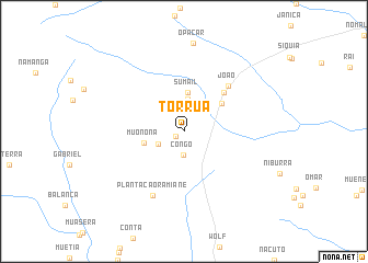 map of Torrua