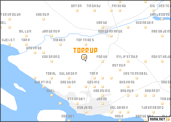 map of Torrup
