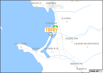 map of Torry