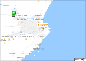 map of Torry