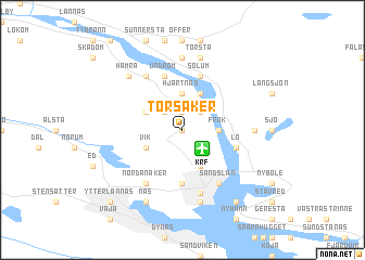 map of Torsåker