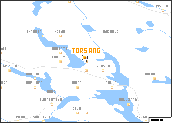 map of Torsäng