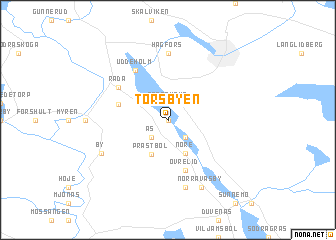 map of Torsby En
