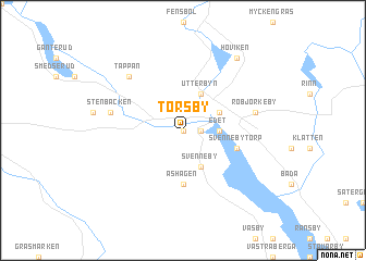 map of Torsby