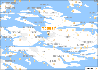 map of Torsby