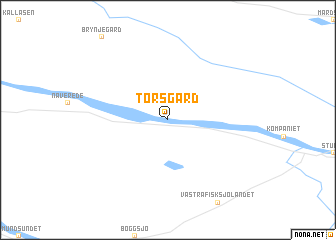 map of Torsgård