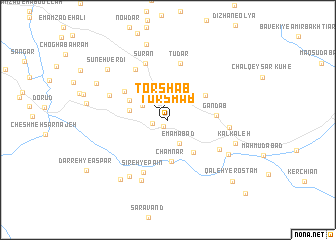 map of Torshāb