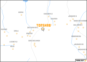 map of Torsh Āb