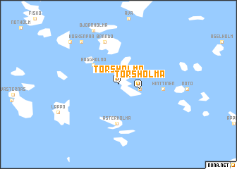 map of Torsholma