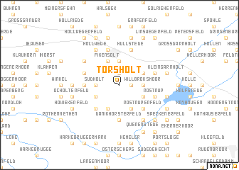 map of Torsholt