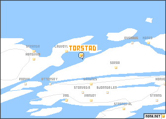 map of Torstad