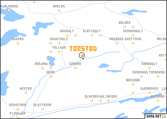 map of Torstad