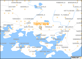 map of Torstäva