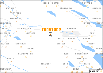 map of Torstorp