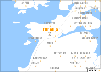 map of Torsvid